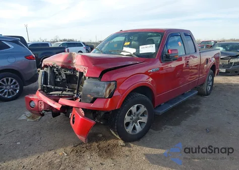 2010 Ford F-150 Fx2 Sport/Stx/Xl/Xlt z USA, uszkodzony, nr VIN 1FTEX1C82AKE69511
